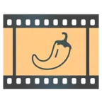 pellicola cinematografica + peperoncino