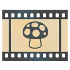 pellicola cinematografica + fungo