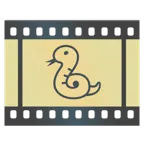 pellicola cinematografica + serpente
