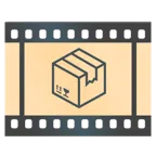 pellicola cinematografica + pacco