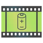 pellicola cinematografica + batteria