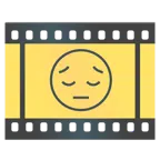 pellicola cinematografica + faccina pensierosa