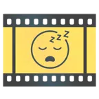 pellicola cinematografica + faccina che dorme