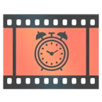 pellicola cinematografica + sveglia