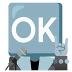 microfono + pulsante OK