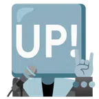 microfono + pulsante UP!
