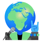 microfono + Europa e Africa
