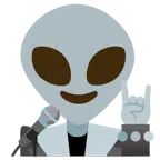 microfono + alieno