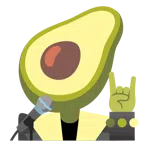 microfono + avocado