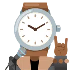 microfono + orologio