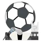 microfono + pallone da calcio