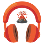 cuffie + vulcano