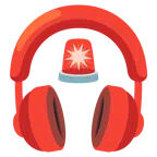 cuffie + lampeggiante