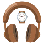 cuffie + orologio