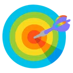 bersaglio + arcobaleno