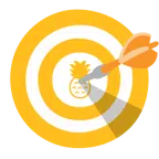 bersaglio + ananas