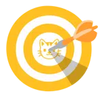 bersaglio + muso di gatto