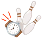 bowling + orologio