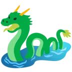 Drache + Welle