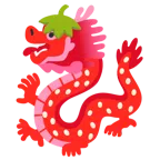 Drache + Erdbeere