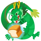 Drache + Brot