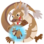 Drache + Ziege