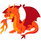 Drache + Feuer