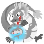 Drache + Hai