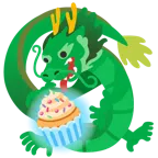 Drache + Cupcake