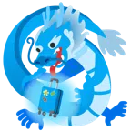 Drache + Gepäck