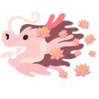 Drache + Lotusblüte