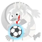 Drache + Fußball