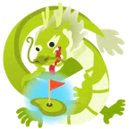 Drache + Golffahne