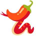 Schlange + Peperoni