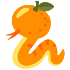 Schlange + Mandarine