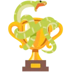Schlange + Pokal