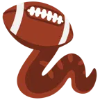 Schlange + Football