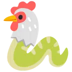 Schlange + Huhn