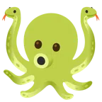 Schlange + Oktopus