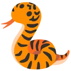 Schlange + Tigergesicht