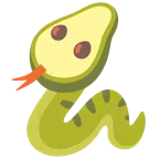 Schlange + Avocado