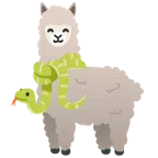 Schlange + Lama