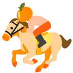 Pferd + Mandarine