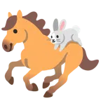 Pferd + Hasengesicht
