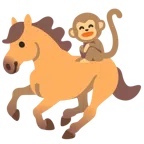 Pferd + Affengesicht