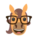 Pferd + Strebergesicht