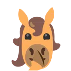 Pferd + ermahnendes Gesicht