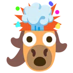 Pferd + explodierender Kopf