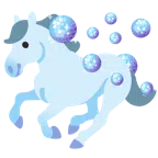 Pferd + Discokugel