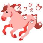 Pferd + Wecker